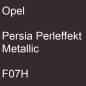 Preview: Opel, Persia Perleffekt Metallic, F07H.